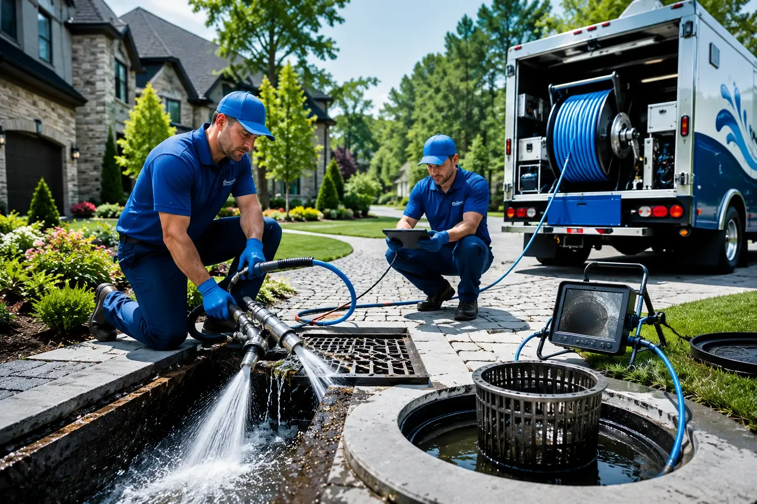 Local outdoor drain cleaning professionals in Helvetia, WV